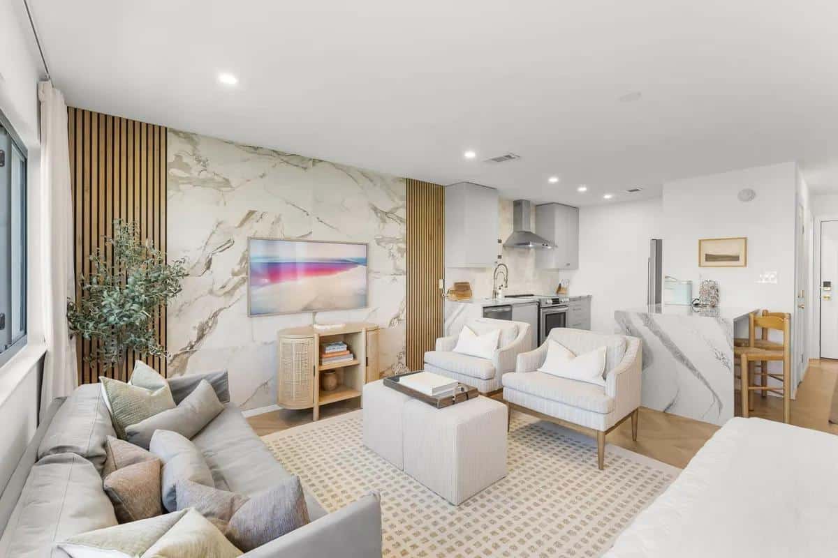 Luxury Sarasota Airbnb Living Room