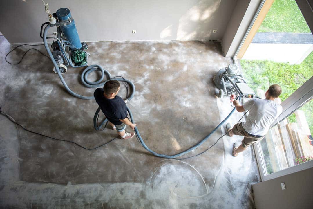 Polyurethane and epoxy flooring concrete grinding — the kind of handyman work our vetted local pros handle in Sarasota, FL