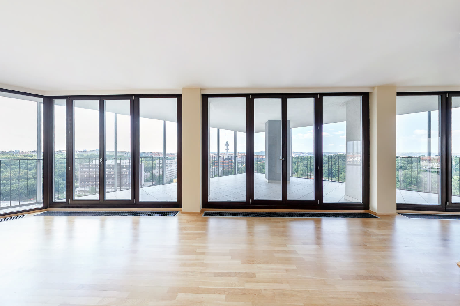 modern white empty loft apartment interior living — Rental Repair & Maintenance in Sarasota, FL