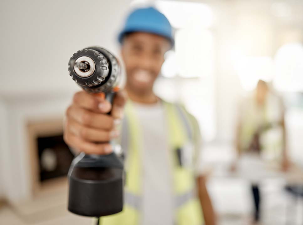 Kitted for the punch list — rental repair by vetted local pros