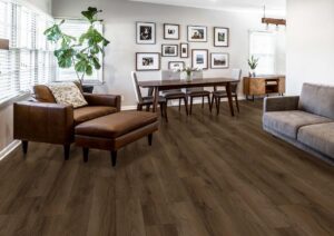 Luxury modern interior with professionally upgraded flooring